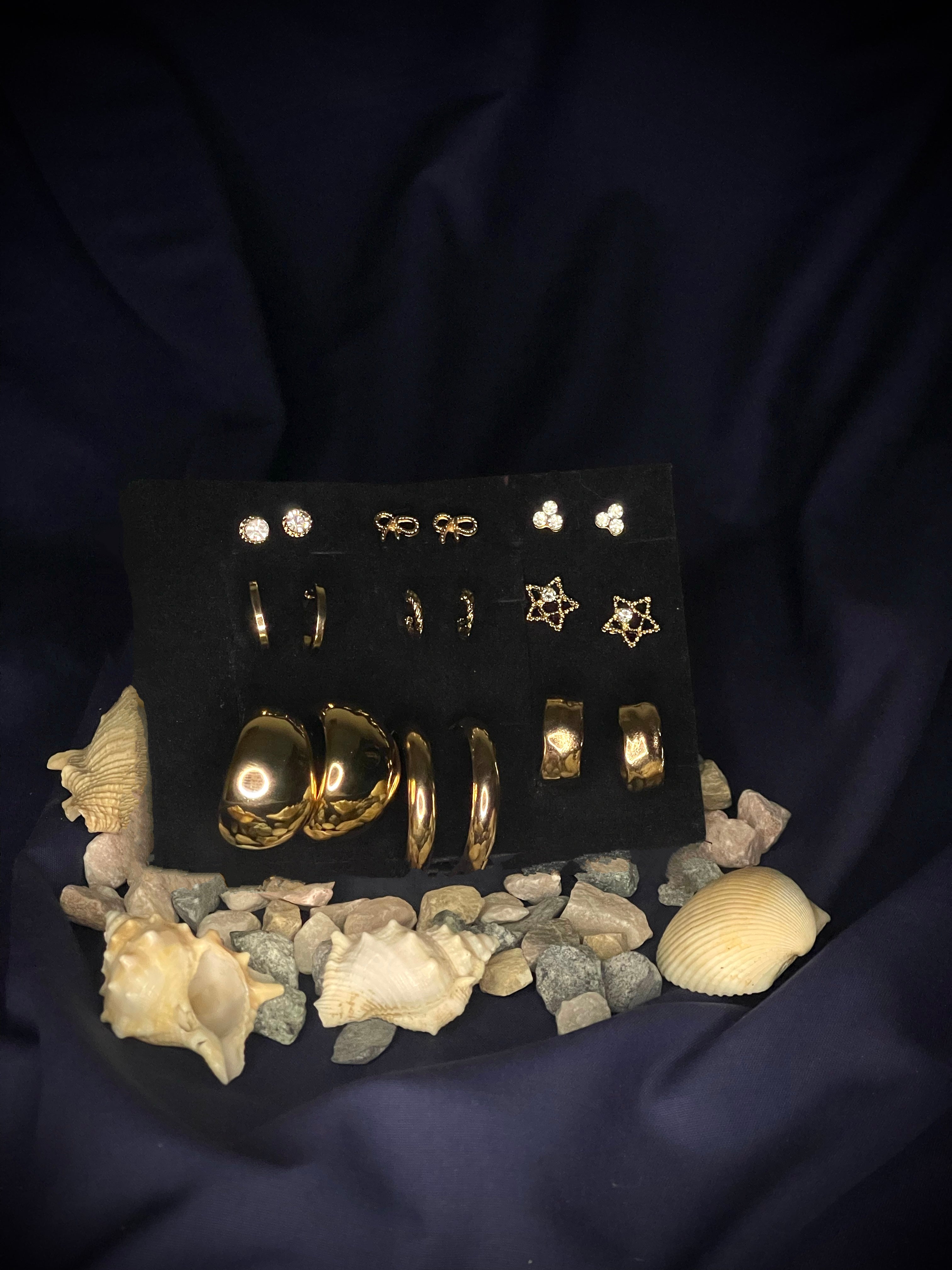9-in-1 Everyday Elegance Earrings Bundle