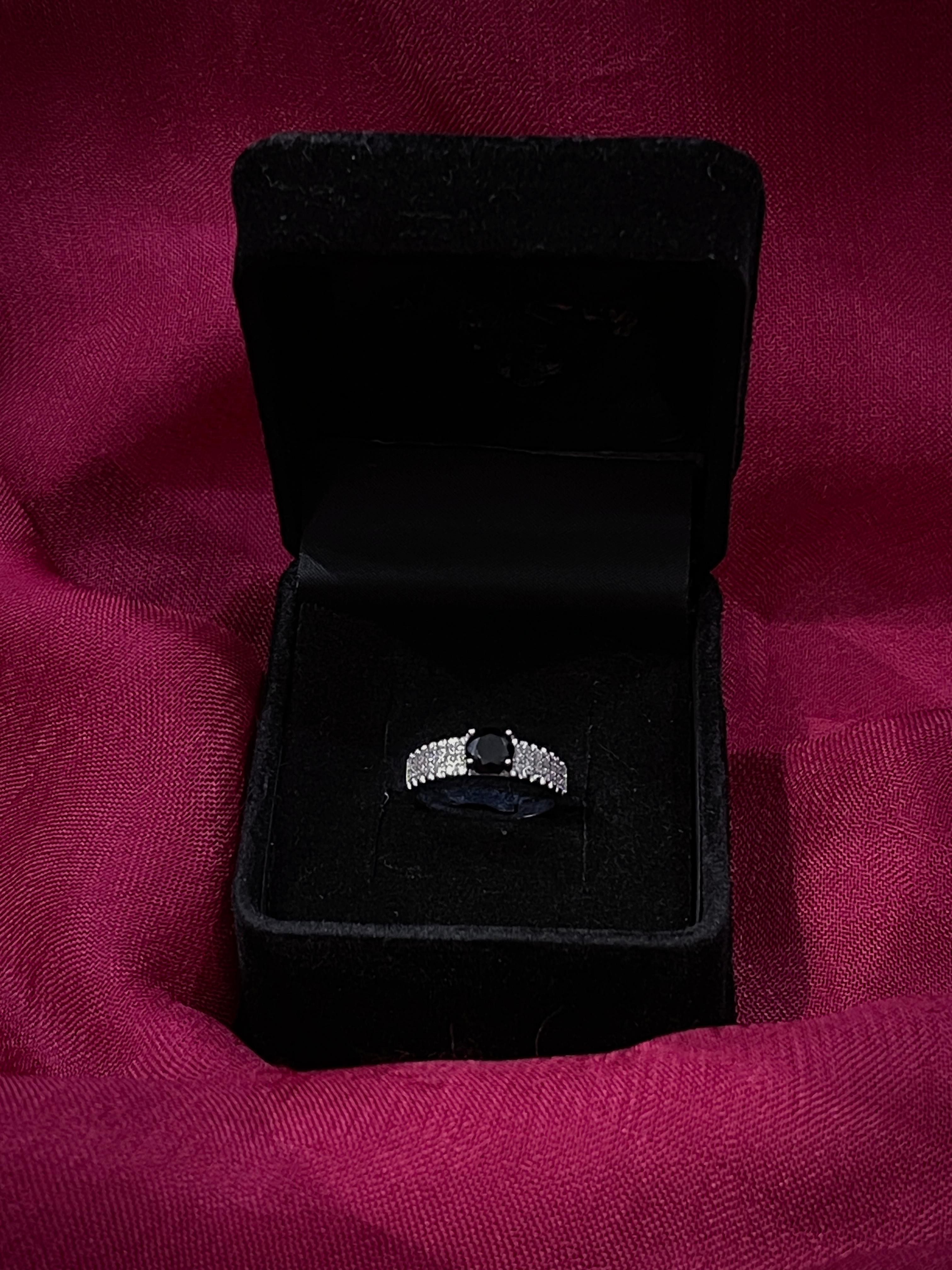 Lustrous Pavé Crystal Statement Ring