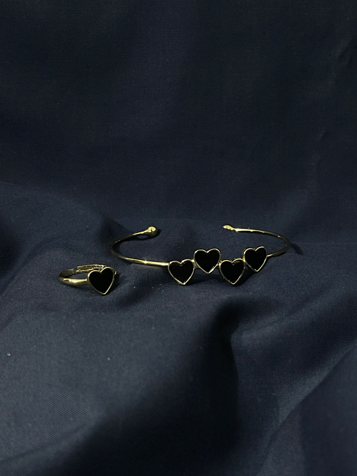 Eternal Heart Bracelet & Ring Set