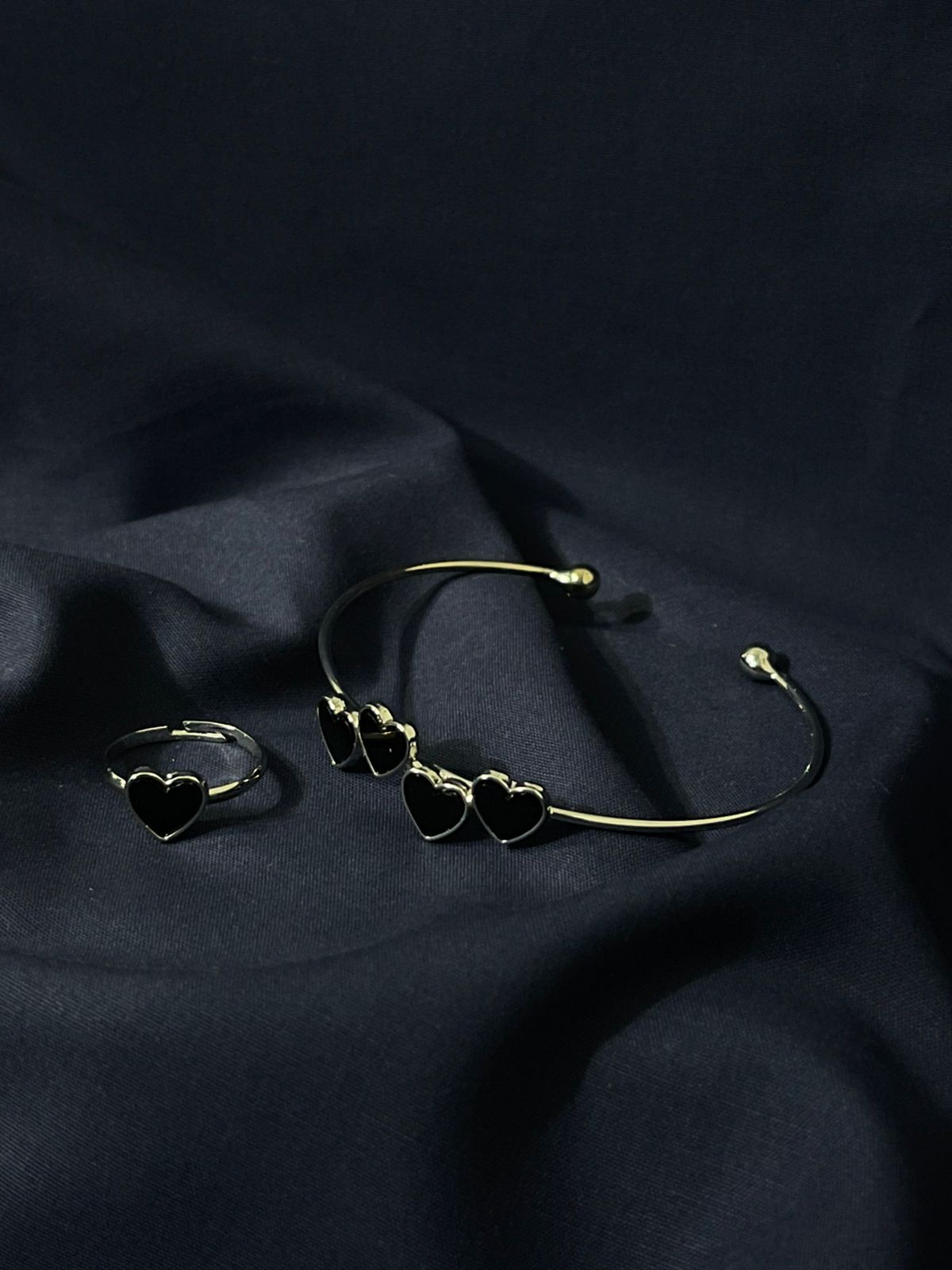 Eternal Heart Bracelet & Ring Set